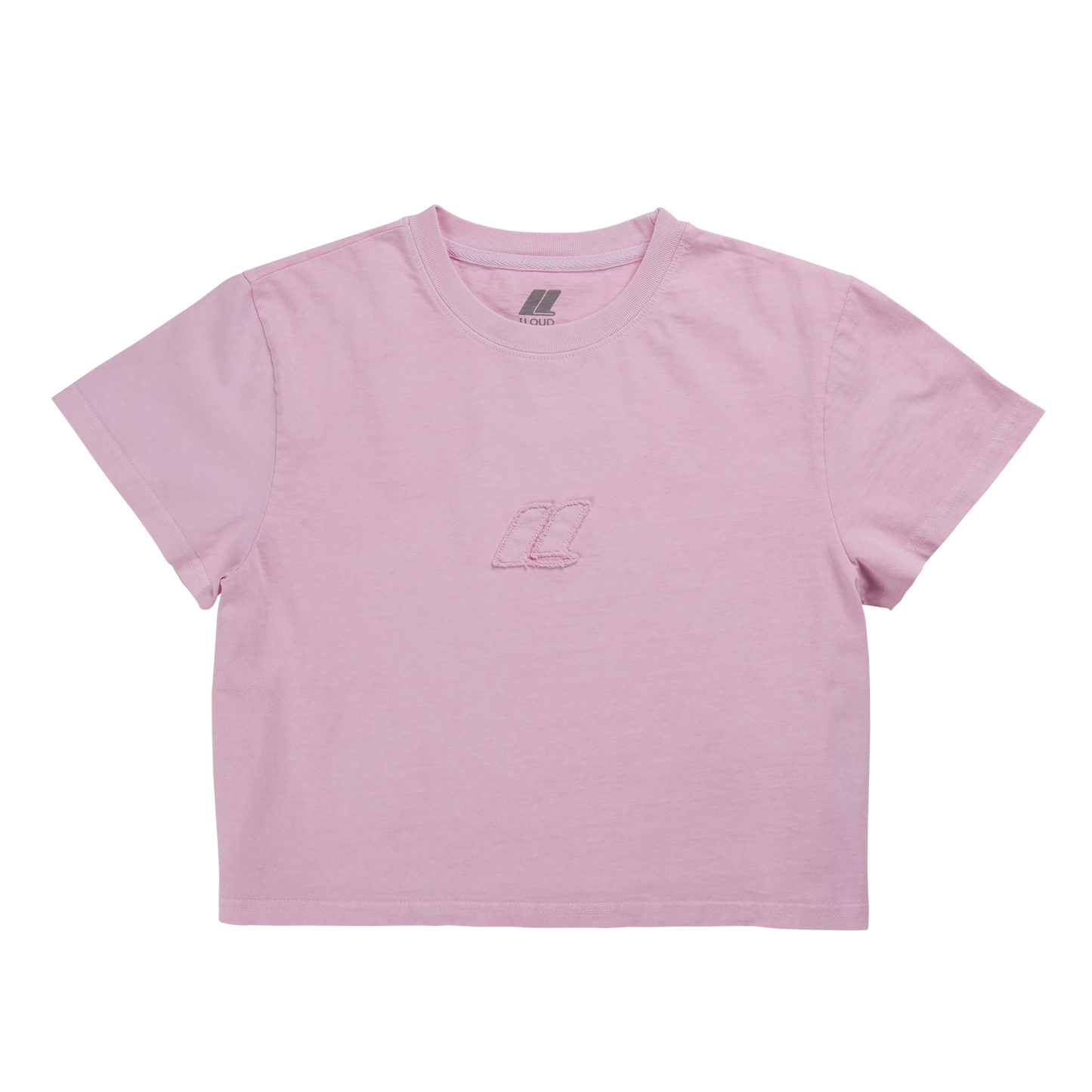 LLOUD Light Pink Crop Tee
