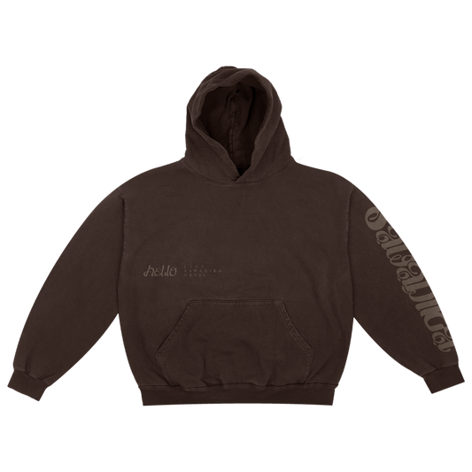 SAWADIKA BROWN PULLOVER HOODIE